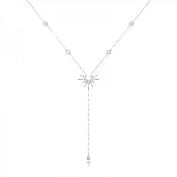 Aura Solis Layered Sun Statement Necklace