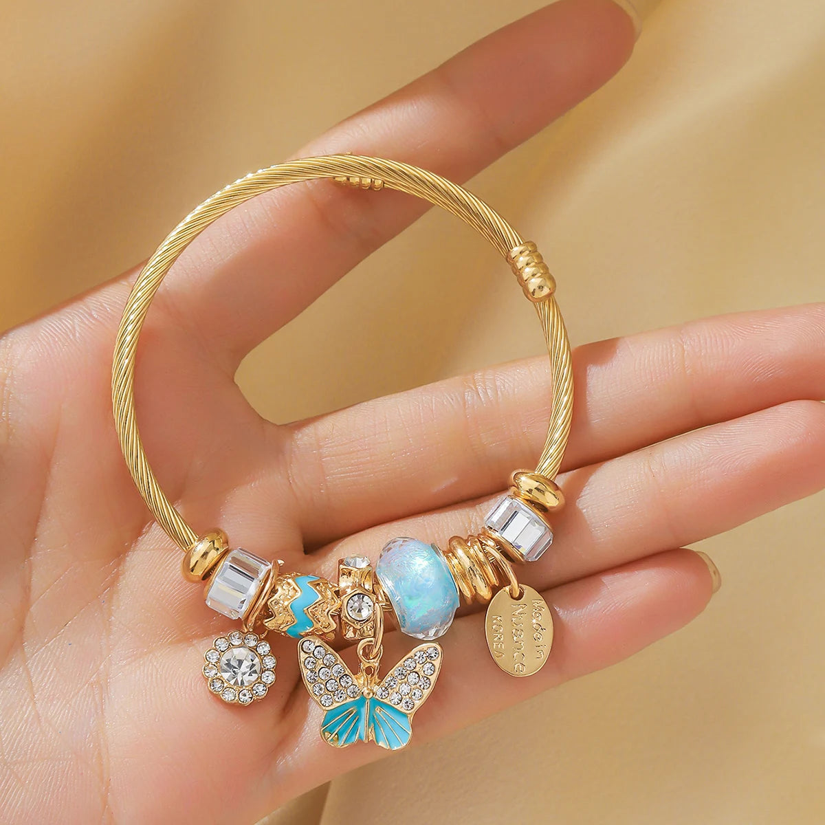 Aura Mystic Eye Charm Bracelet