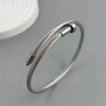 Aura Spiral Nail Statement Bangle