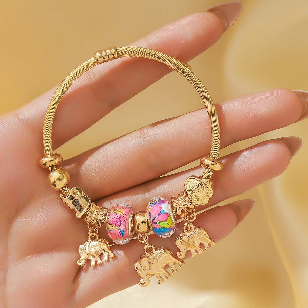 Aura Mystic Eye Charm Bracelet