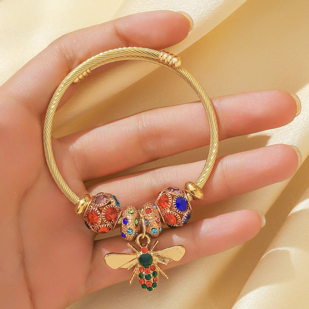 Aura Mystic Eye Charm Bracelet