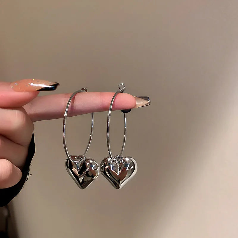 Sphere Hoop Earrings