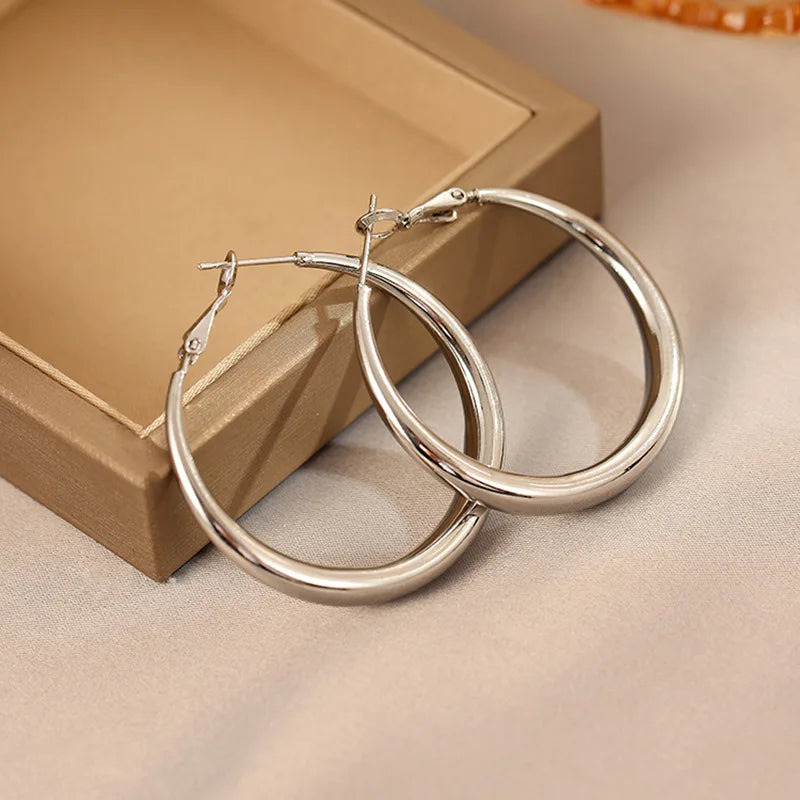 Sphere Hoop Earrings
