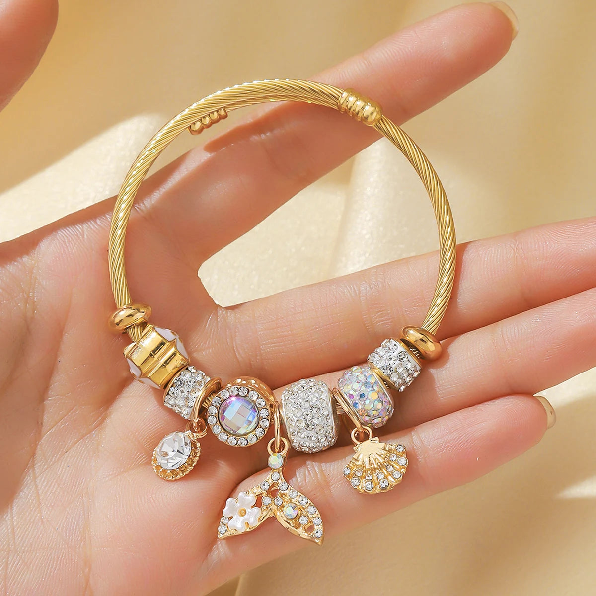 Aura Mystic Eye Charm Bracelet