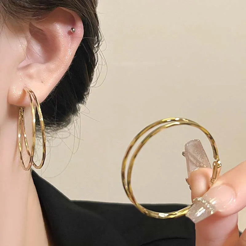 Orbit Double Hoops