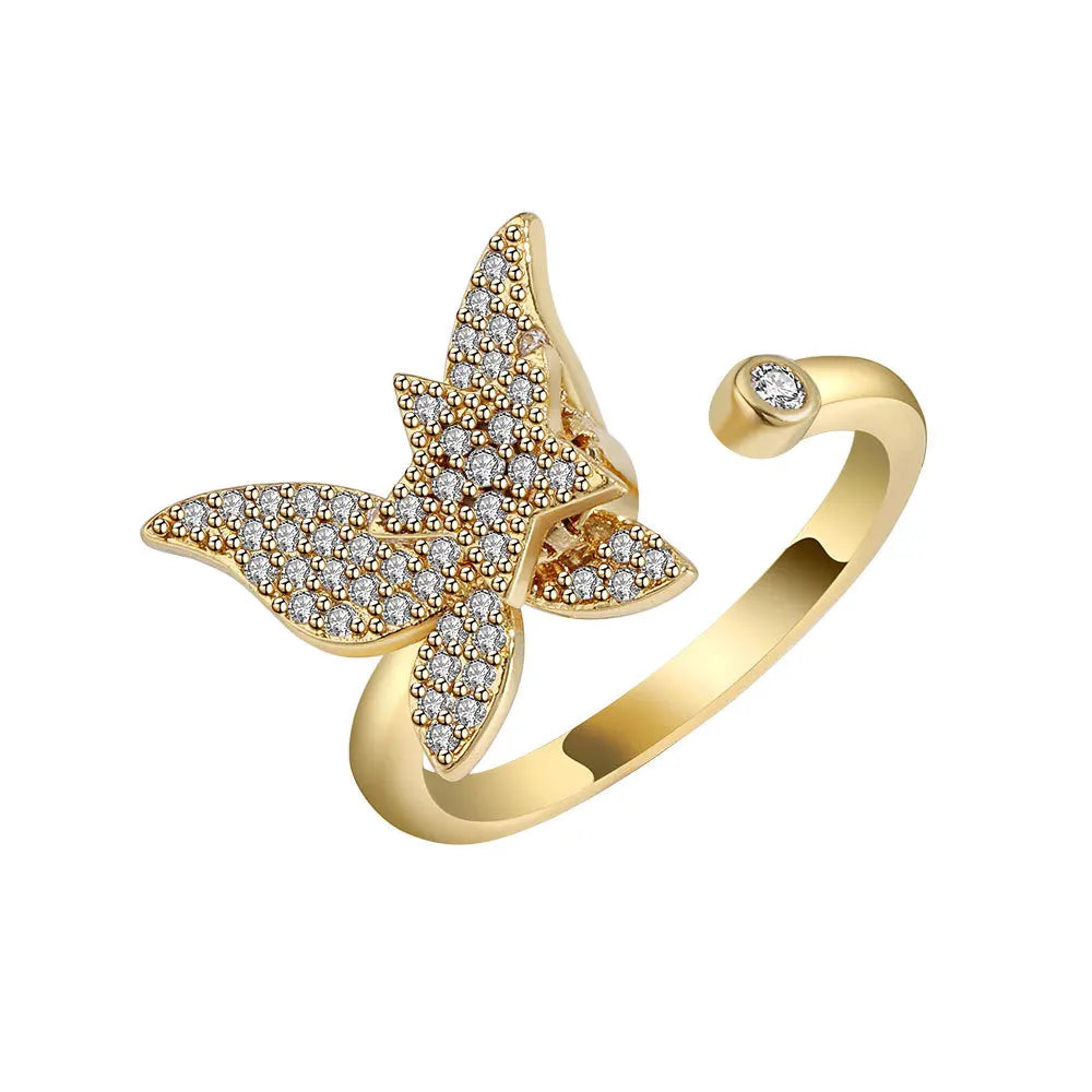 Aura Magic Motion Spinner Ring