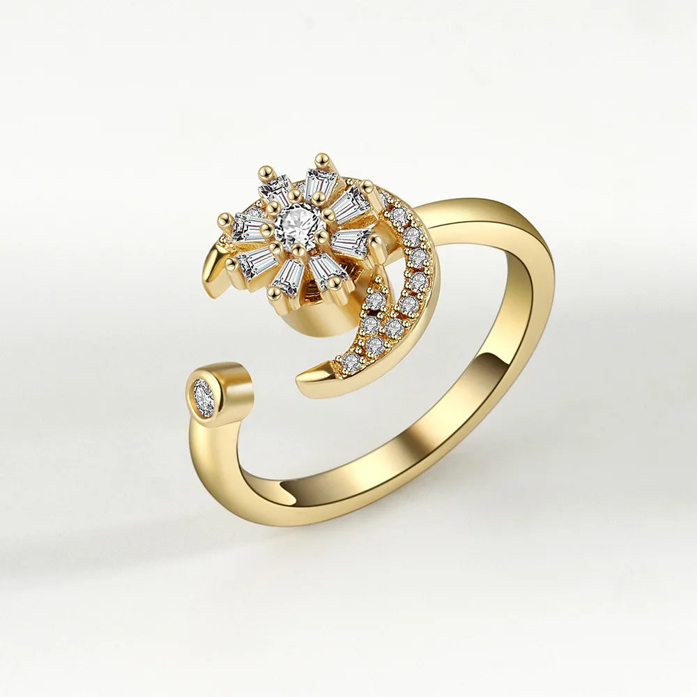 Aura Magic Motion Spinner Ring