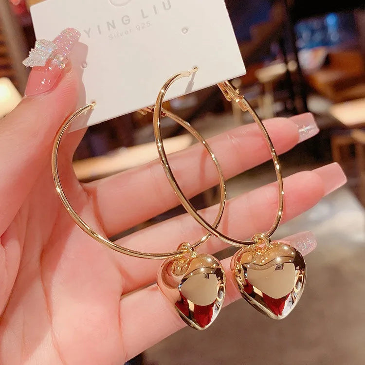 Sphere Hoop Earrings